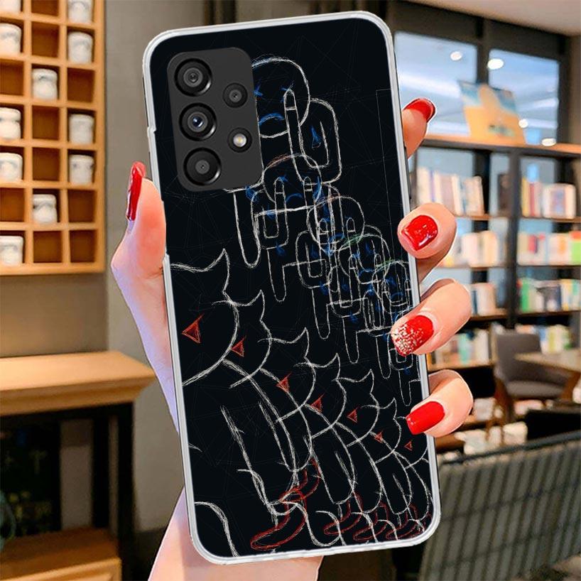 Bnad R-Radiohead Phone Case For Samsung Galaxy A12 A22 A32 A52 A72 A02S Phone Case Note 20 Ultra 10 S10 Plus A51 A71 A50S A20S A