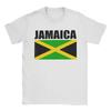 Mens TShirt Jamaican Flag Love Jamaica Novelty Pure Cotton Tee Shirt Short Sleeve T Shirt Crewneck Tops 4XL 5XL 6XL
