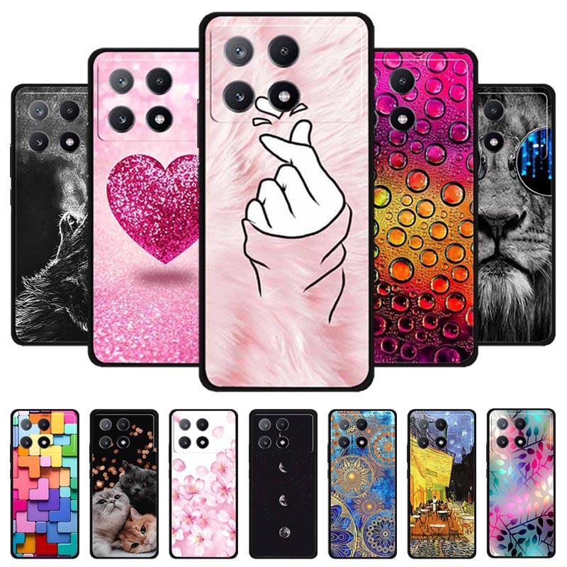 Für Xiaomi Poco F8 Pro Hülle PocoF8 Pro TPU Abdeckung Weiches Silikon Funda Handyhülle Für Poco F8 Pro Hülle Löwe Wolf Stoßfest Coque