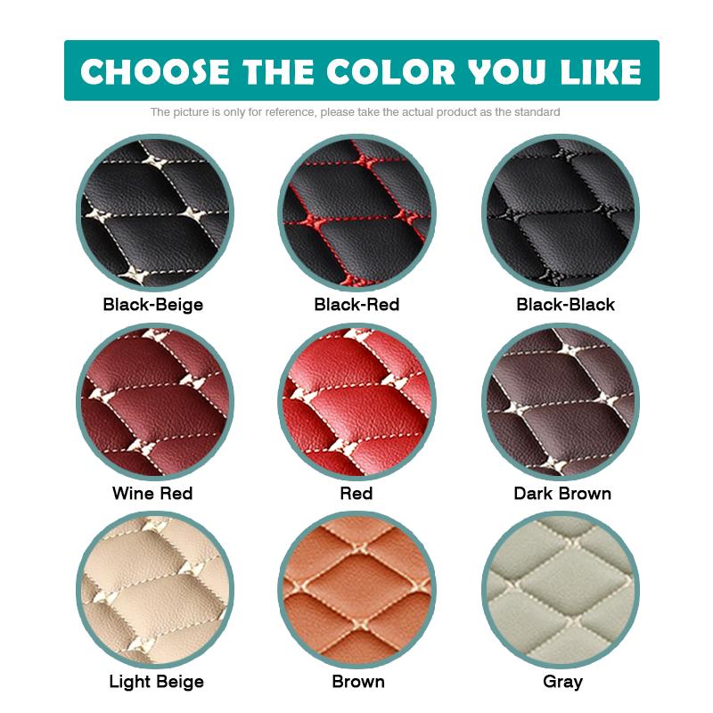 Car Floor Mats For Hyundai Tucson Non-hybrid Auto Foot Pads Automobile Carpet Cover Interior Accessories
