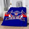 Chile Football University Printed Throw Blanket  Soft Warm Perfect for Home Travel Picnic  Gifts