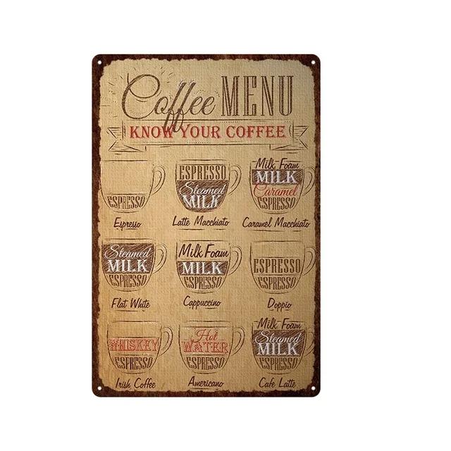 Vintage Coconut Milk Beach Bar Tin Sign  Southeast Asia Popcorn Beer Cafe Restaurant Kitchen Wall Decor Metal Poster