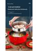 Multifunctional Electric Hot Pot with Non-Stick Pan - Ideal , Dormitories, and Households. Can Be Used As a Cooker, Frying Pan, and Rice Cooker.