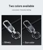 MBLH7 Alloy Metal Car Accessories Emblem Key Chain Ring For Skoda Fabia Superb Yeti Octavia Enyaq Rapid Kodiaq Kamiq Karoq Scala A7