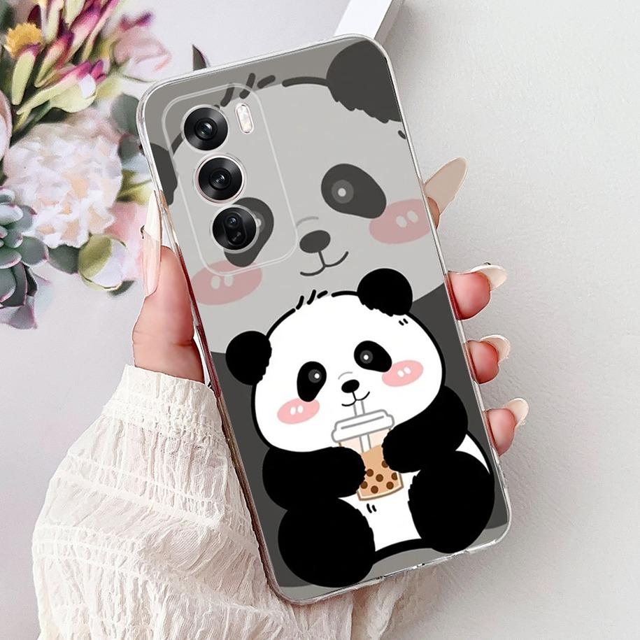 For OPPO Reno12 Pro 5G Case CPH2629 Cover Transparent Silicone Fashion Butterfly Soft Case For Reno 12 CPH2625 Reno 12Pro Fundas