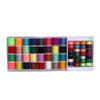 60pcs Multi Color Sewing Thread Kit Polyester Thread Mini Bobbins  For Hand & Machine Sewing