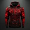 Autumn Fashion Sweatshirts For Men 3D Print Spider Pattern Leisure Cosplay  Oversized Hoodie Hip Hop Trend Harajuku Streetwear