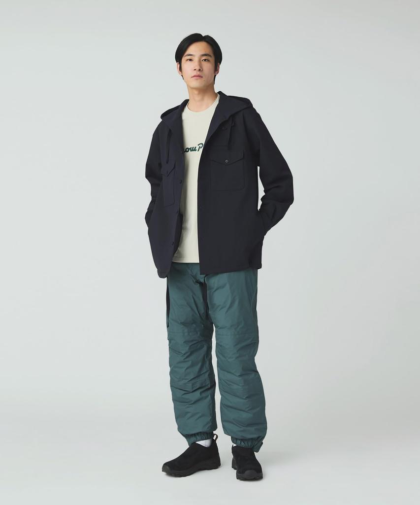 Snow Peak Easy Cloth Hooded Shirt Long DARK Size M SH-25AU006 - Tops, Shirt, Sleeve, Men's/Women's, NAVY,
