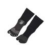 Tabio Football Tabi Sizes Made In Black Socks, 23-25cm, Japan,