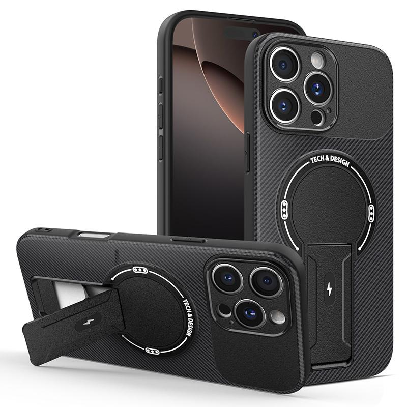 Armor Magnetischer Ständer Kameraobjektiv Kratzfestes Handyhülle Für Samsung Galaxy S22 S23 Ultra S24 Plus S25 Edge Silikon Weiche Abdeckung