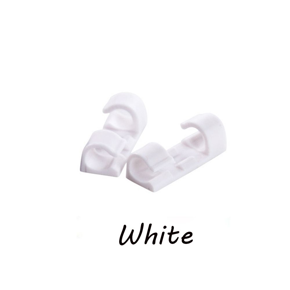 20Pcs New Practical Cable Wire Holders Storage Racks Electrical Line Collator Adhesive