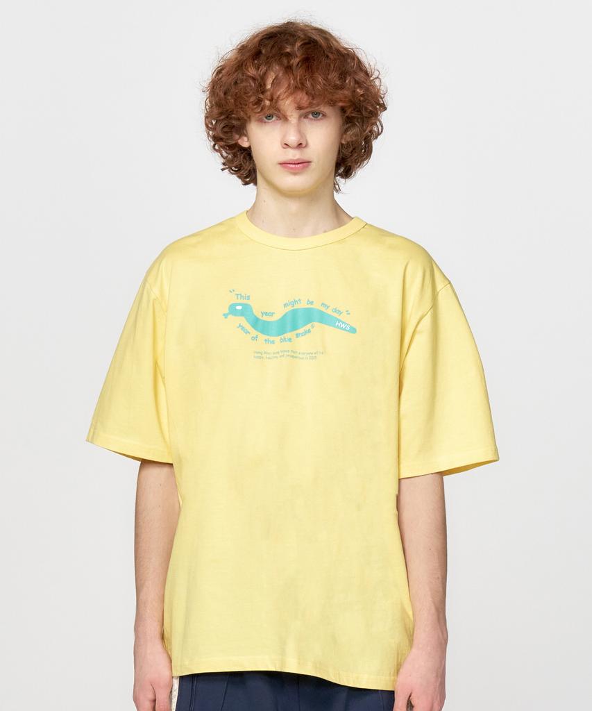 Honguseong Year Of Snake T-Shirt_Yellow