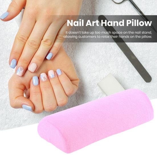 Soft Hand Rest Portable Removable Easy To Clean Professional Use Sponge Arm Pillow for Nail Manicure