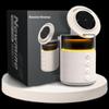 Newmine HT-554 3-in-1 Wireless Charger Bluetooth Speaker with Ambient Light CN Plug (adapter Included) (CN Version)