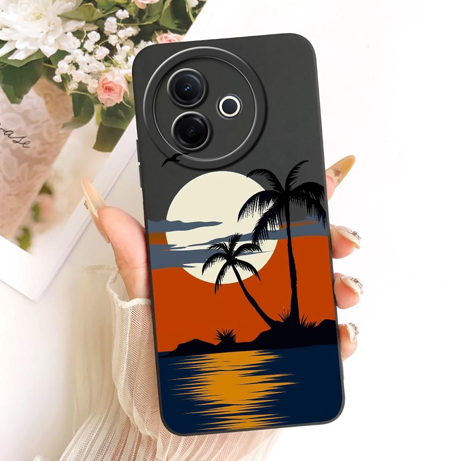 For Vivo Y39 5G Case V2436 Cool Owl Dragon Painted Cover Shockproof Phone Case For Vivo Y300i Y 300i V2444A VivoY39 5G Soft Bags