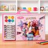 Nieuwe aankomst: Heksenjacht Squad - K-Pop Stijl Kinder Graffiti Kleurboek (met Kleurpotloden) | Educatief Kleur- en Tekenboek