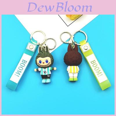 Grote Labubu Schaap Sleutelhanger Schattige Pvc Zacht Rubber Sleutelhanger Amerikaanse Stijl