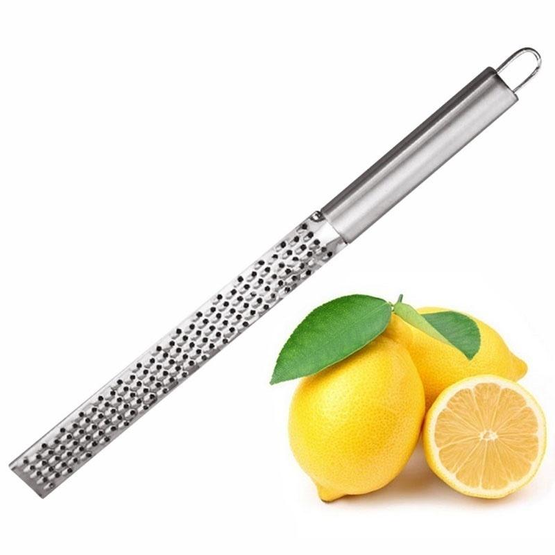 Stainless Lemon Cheese Vegetable Zester Grater Peeler Slicer Kitchen Tool