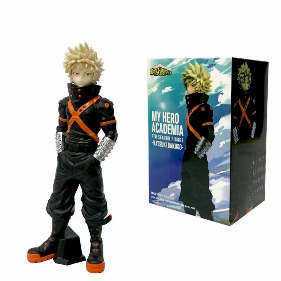 In Stock My Hero Academia Bakugou Katsuki BANPRESTO Original Action Figure Figurine Ornaments Pop Holiday Gifts