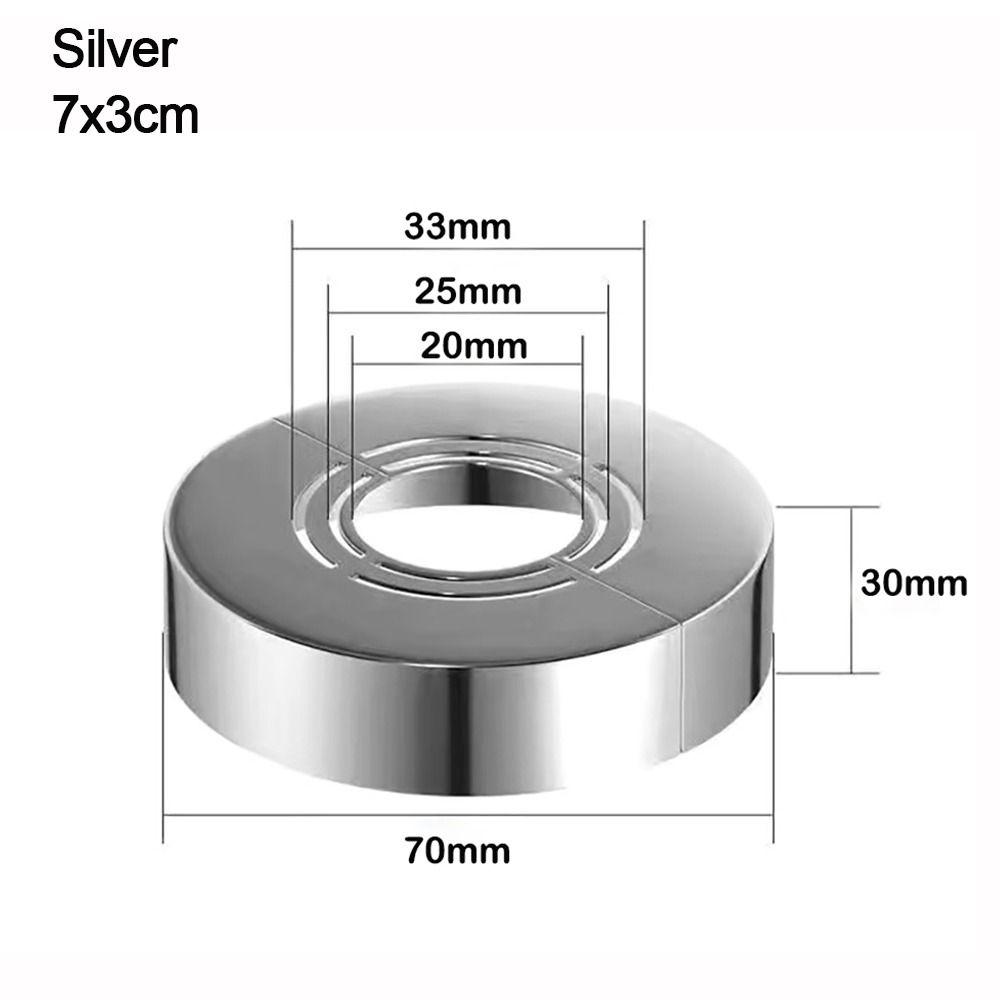 Plating Faucet Decorative Cover Adjustable Pipe Wall Covers Useful Faucet Decor  Shower