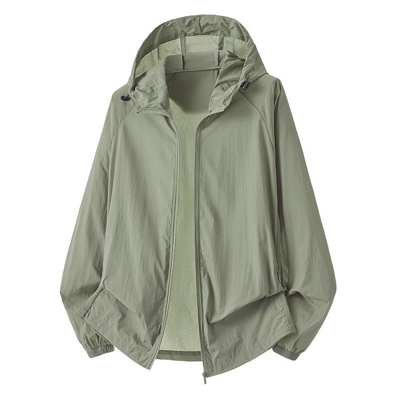 Hooded Sun Protection Clothing Ultra-thin Breathable Lightweight Outdoor UPF70+sun Protection Shirt