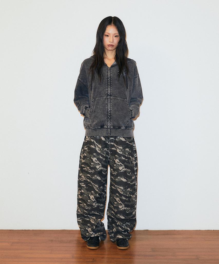 MAHAGRID Tiger Camo Wide Pants Khaki(Mg2Gsmpa11A)