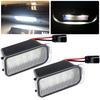 1/2Pcs for Ford KUGA S MAX MONDEO MK4 MK5 MK2 FIESTA 2008-2019 FOCUS Car License Plate Light 12V LED Number Signal Light
