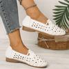 Fashion Summer Women Flat Sandals Outdoor Soft Bottom Flat Comfortable Sneakers Women Shallow Fashion Hollow Out Casual Shoes Ladies