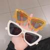 Mode Mode Outdoor Katzenauge Sonnenbrille für Damen Trendig Großes Gestell Überdimensionierte Brille Unisex Mode Retro Trendig Sonnenbrillen Gläser