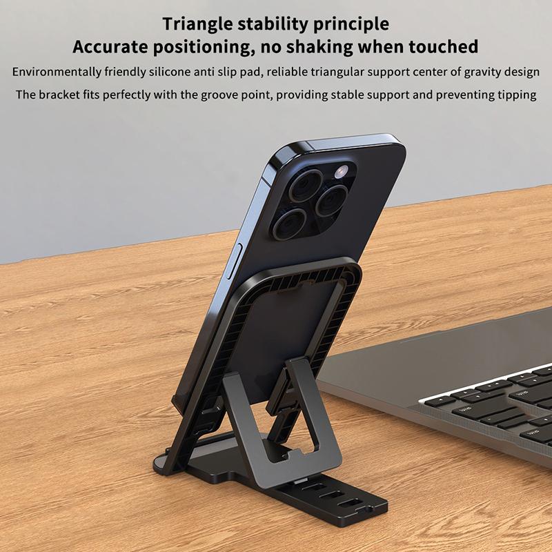 Universal Foldable Mobile Phone Holder Portable Desktop Adjustable Phone Stand For Iphone 16 15 Samsung Xiaomi Desk Lazy Bracket
