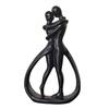 Hugging Couple Figurine Embracing Men Women Resin Statue Sculpture Home Office Wedding Party Anniversary Desktop Decoration Ornament