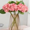 3D Realistische Kunstbloem Stof Hortensia DIY Bruiloft Bureau Ornament