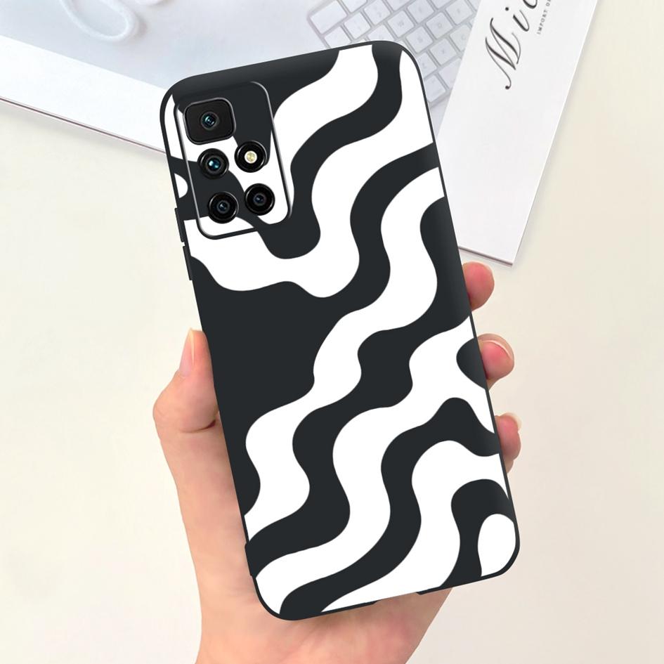 Für Xiaomi Redmi 10 Prime 2022 Hülle auf Redmi10 Funda Weiches Silikon Neues Mode-Muster Coque Handyhülle Für Xiomi Redmi 10 Hülle
