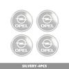4PC 56MM Aluminum Badge Car Wheel Center Cover Hub Caps Sticker For Opel ADAM ASTRA J K CORSA E INSIGNIA MOKKA VIVA Meriva Wzjn06
