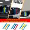 Car Front Grille Mesh Swedish Style Protective Strip Cover Trim For S60 S90 XC40 XC60 XC90 V60 V90 Exterior Accessories