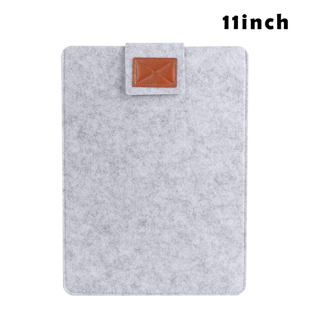 11inch/ 13inch/ 15inch Anti-scratch Portable Computer Cover Laptop Bag Wool Felt Sleeve Case