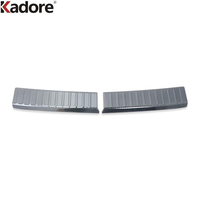 For Toyota Raize -2024 2025 Steel Car Inner Rear Trunk Bumper Cover Trim Tailgate Door Sill Plate Guard Accessories