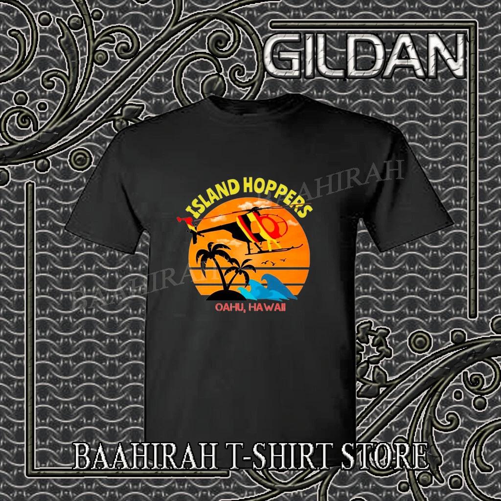 New Shirt Island Hoppers Magnum PI Logo Funny T-Shirt Size S To 5XL