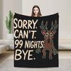 99 Nights In The Forest Game Blanket Soft Print Plush Throw Blanket For Bedroom Travel Office Flannel Bedspread Bed Cover