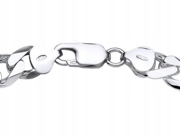 DIK Zilveren Herenarmband 925 ZILVER Cuirass 11mm Als Cadeau ITALIAANS