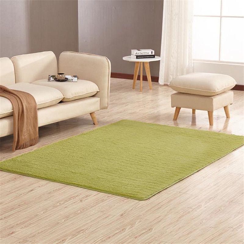Super Soft And Solid Shaggy Rugs Perfect For Bedroom And Dining Room Comfort