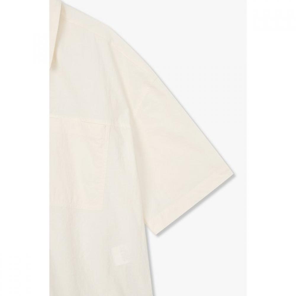 STUDIO TOMBOY Short Sleeve Shirt Back Pleated 9176221985ar 