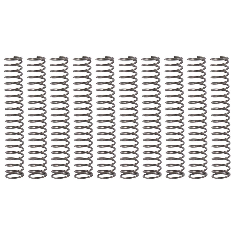 10Pcs Stainless Steel Compression Spring 0.6mm Wire Size Spring Steel Coil  Shop and Home Repairs