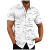 Hawaiian Shirt For Men, Men's Vintage Button Down Bowling Shirts Short Sleeve Summer Beach Shirt