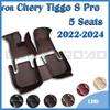 Dywaniki samochodowe do Chery Tiggo 8 Pro Five Seats -2024 23 Custom Auto Foot Pads Carpet Cover Akcesoria wewnętrzne