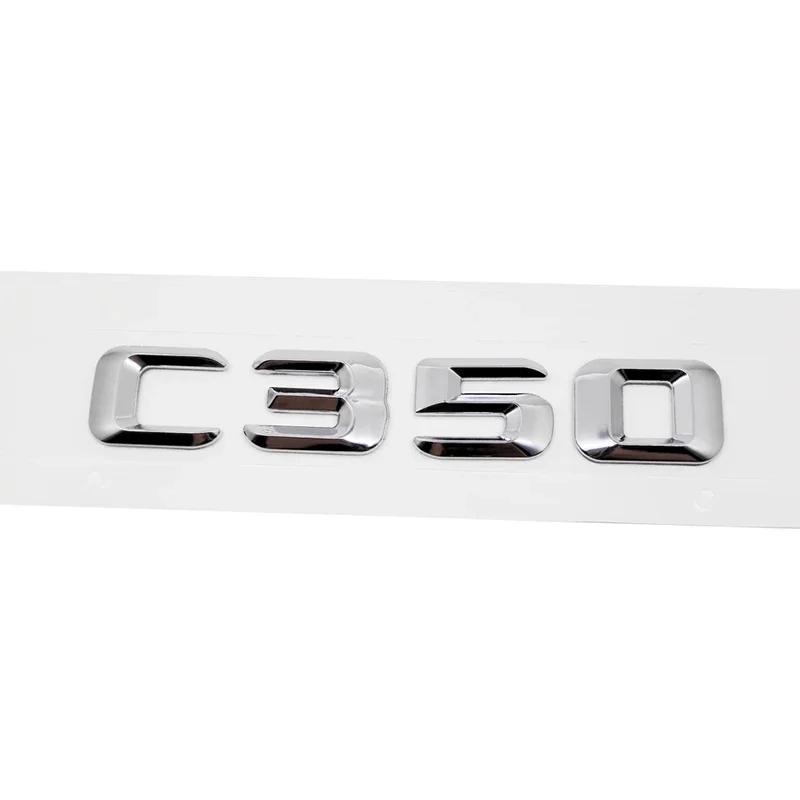 Auto-Karosserie-Aufkleber Buchstaben-Aufkleber Heckemblem für Mercedes Benz C240 C250 C260 C280 C300 C320 C350 C400 C500 C-Klasse