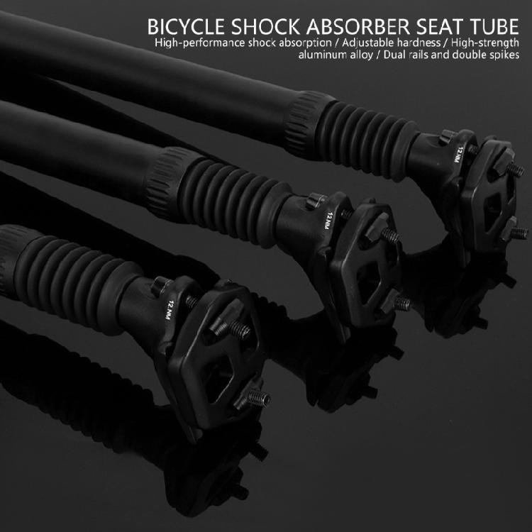 Shock Absorption Seatpost Aluminum Alloy Bicycles Seat Post Adjusted Coil Spring Damping Seat Tube Bike Accessories