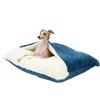 Washable Winter Pet Bed Warm Dogs Kennel Removable Bite Resistant Puppy Sofa Cushion Plush Cat Mat for Large Pet Sleeping Bag