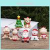 Personalized Resin Christmas Ornament Santa Claus Elk Winter Decoration Party Supplies