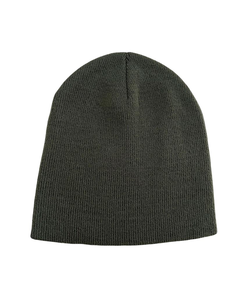 SK8ER ROCK Dubbel Kruis Patchwork Muts ((Donker kaki))